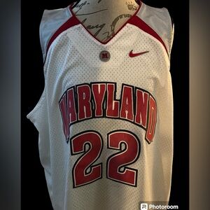 Nike Maryland basketball jersey